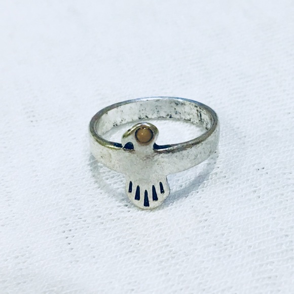 Sacred Hawk & Moon Ring Bundle Set - NWOT - Picture 5 of 8